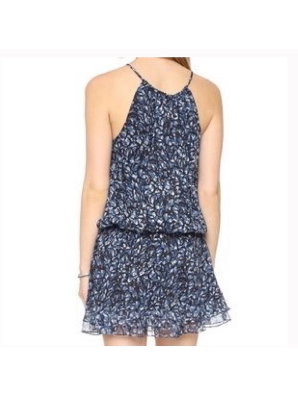Elizabeth and James Kenji swirl print dress